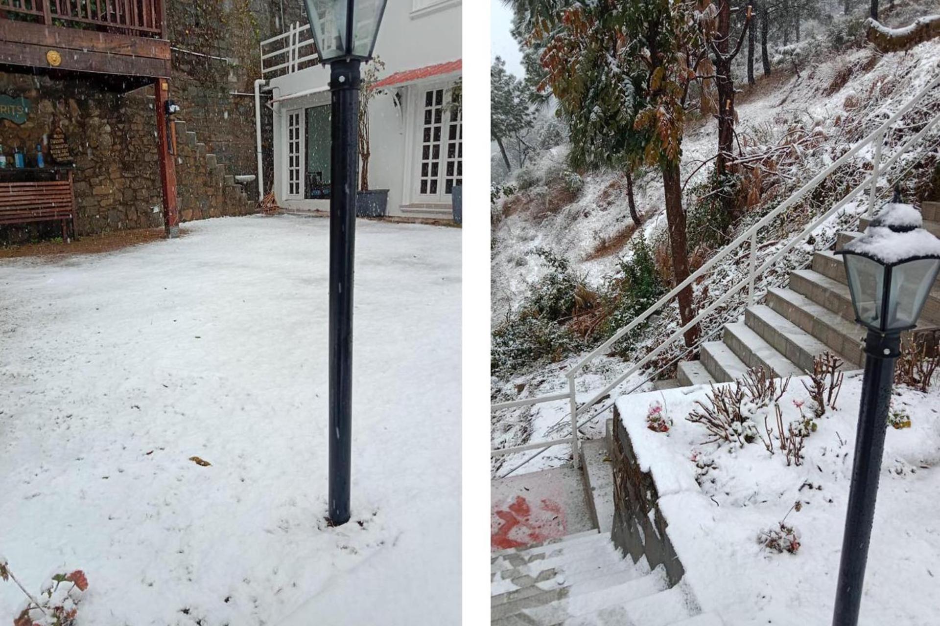 Stayvista At Bellevue With Outdoor Jacuzzi Kasauli Exterior foto